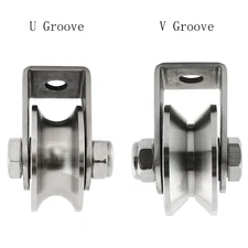 V/U Pulleys Rope Pulleys Bearing Pulleys for Ropes and Material Handling