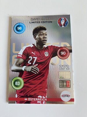 Panini Adrenalyn XL Euro 2016 Limited Edition - Alaba - EM 2016 France