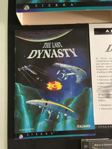 The Last Dynasty PC Grande Boîte CD ROM Italien Utilisée - Bild 10 von 13