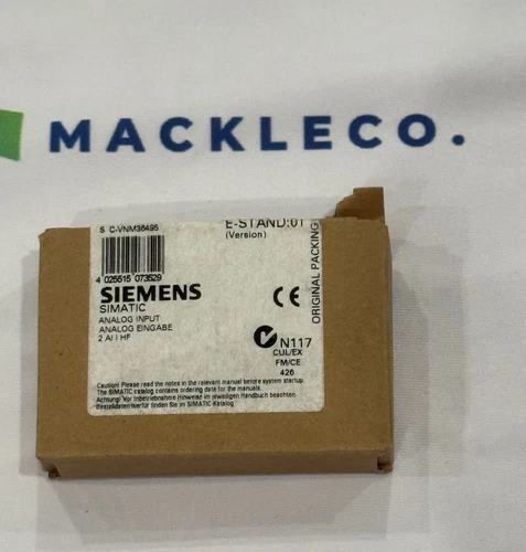 Siemens S7 Simatic 2 Channel Analog Input Module 6ES7 134-4MB02-0AB0