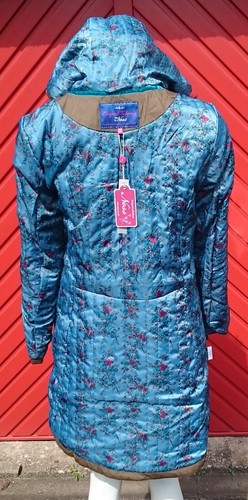 Ness Glentress Jungle Green Size 12 Coat Rare Brand New Beautiful Quality Lined - Picture 6 of 10