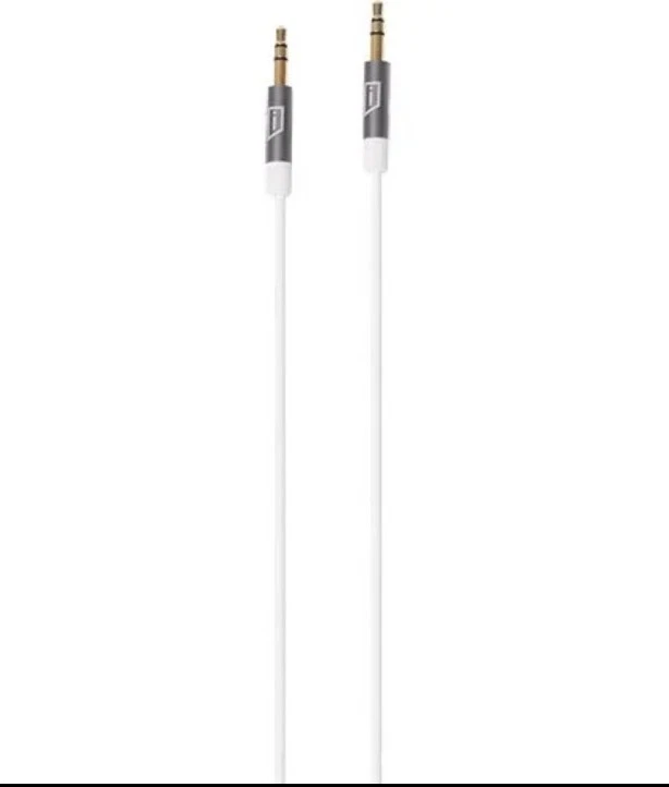 iStore ACC100009CAI-ST Aluminum 1.5m 3.5mm 5ft AUX Premium Audio Cable - image 2 of 4