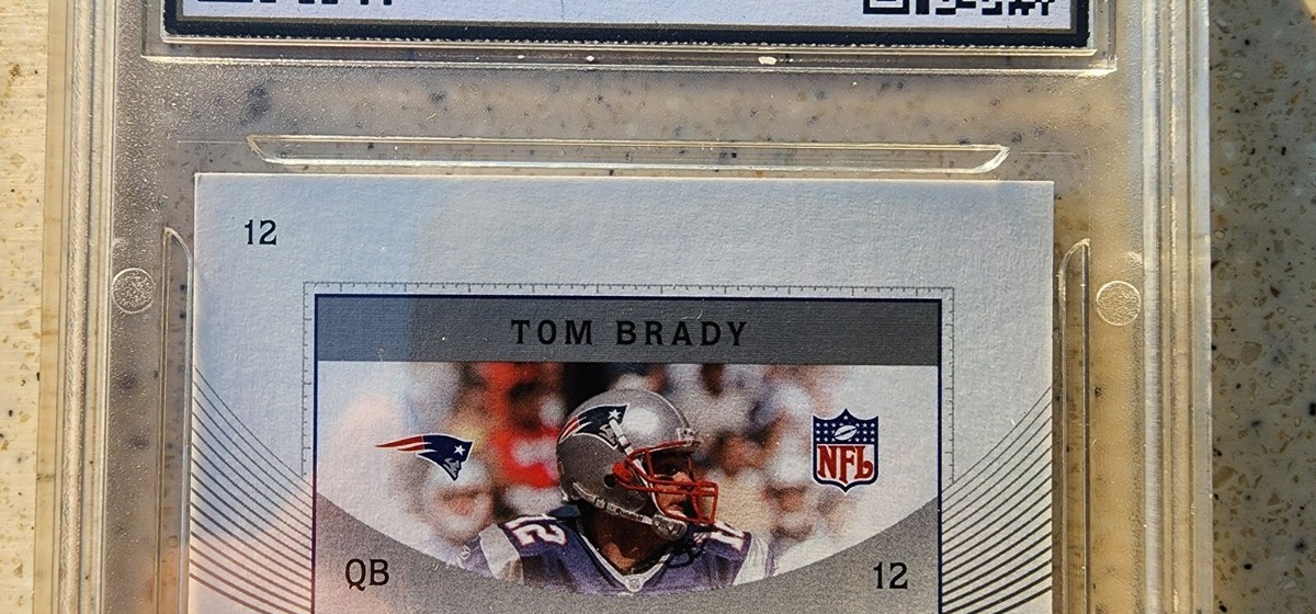 2003 UPPER DECK PATCH COLLECTION #12 TOM BRADY GMA 10 2003 UPPER DECK PATCH COLLECTION #12 TOM BRADY GMA 10