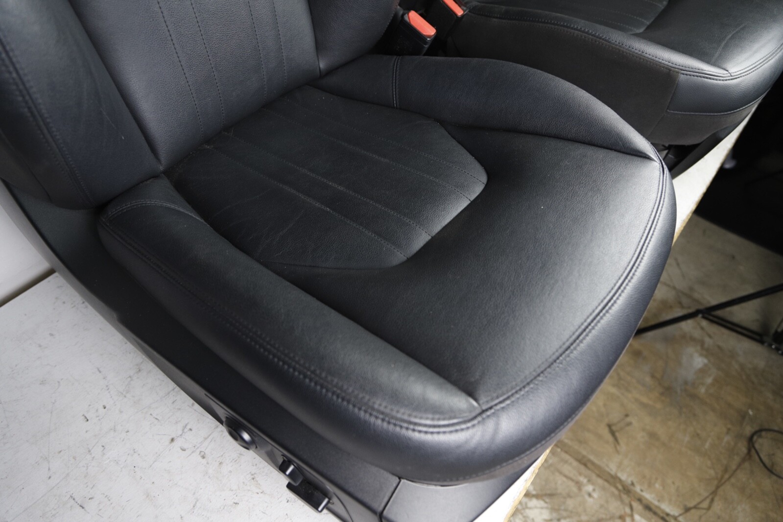 2017-2020 Maserati Ghibli Front Left & Right Complete Seat Black Leather OEM