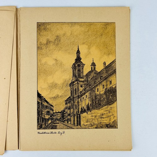 LINZ/D O.Öeterreich 8 Kreidezeichnungen Von A Weigl - 8 DRAWINGS/PRINTS FOLDER - Picture 5 of 10