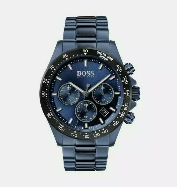 blue hugo boss watch