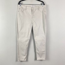 Curve Appeal Minimalist Jeggings Jeans Womens Size 16/33 Light Gray