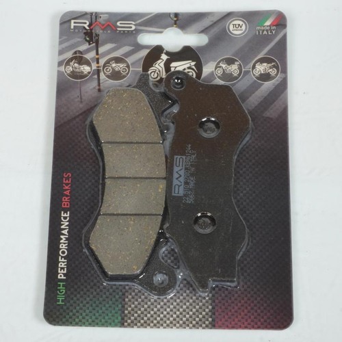 Plaquettes De Frein Avant Tecnium Pour Scooter Peugeot 125 Satelis RS (2008-2014) - Noir, Organique, Garantie 2 Ans