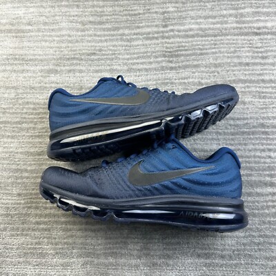 NEW Nike Air Max 2017 Mens 10 Binary Blue Low Top Sneakers Shoes