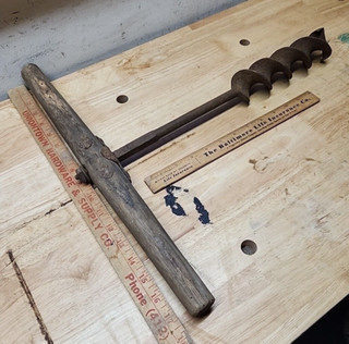 Antique Hand Auger #2 please see full description and seller's other items