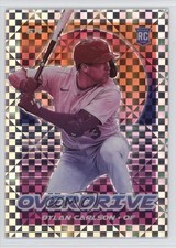 2021 Panini Chronicles Overdrive Building Blocks Prizm Dylan Carlson #21 10ou