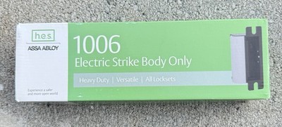 HES ASSA ABLOY 1006 Electric Strike Heavy Duty Stainless 12V24V DC Fail Secure. 