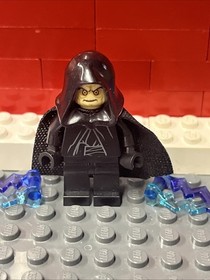 LEGO Emperor Palpatine Minifigure Yellow Head Star Wars 7200 7166 3340 sw0041