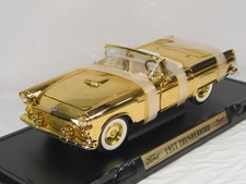 1955 Ford Thunderbird Gold Plated White Top New In Box