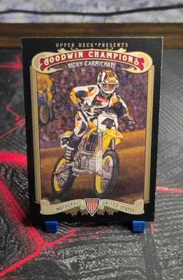 #ad 2012 Upper Deck Goodwin Champions Ricky Carmichael #122 $8.00
