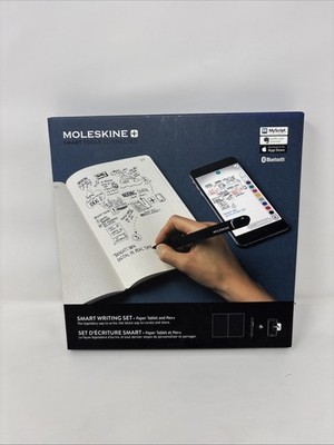 Moleskine Smart Writing Set Paper Notebook + Smart Pen Apple & Android NWP-F110