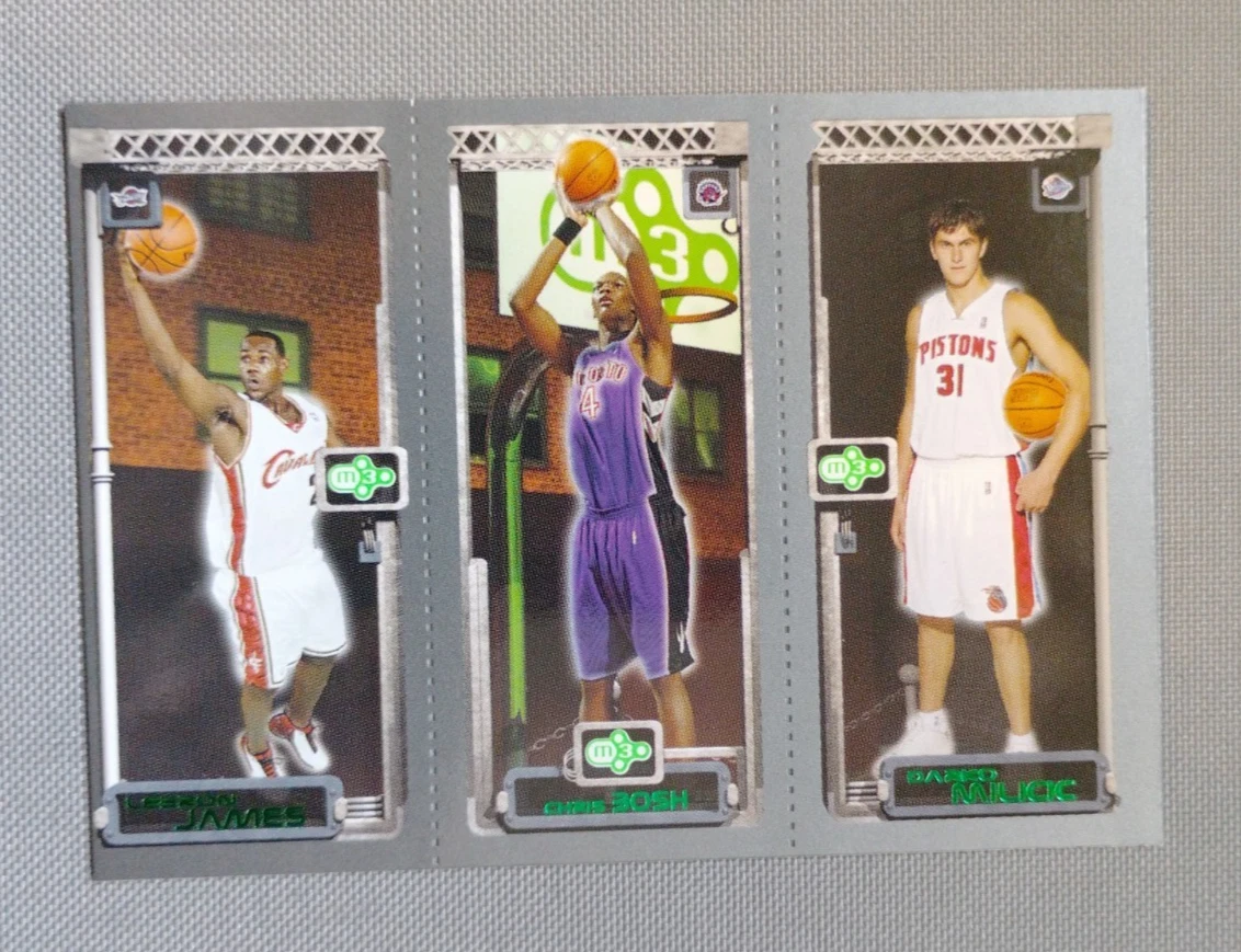 Topps LeBron James Basketball Rookie Sports Trading Cards for sale