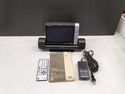 SONY DVDウォークマン ポータブルDVDプレイヤー D-VE7000S Sony D-VE7000S Portable DVD Player Walkman w/ Charger Tested