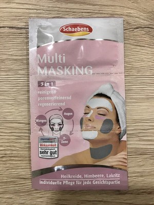 Schaebens Crememaske Gesicht 3 in 1 Multi Masking 3x3ml