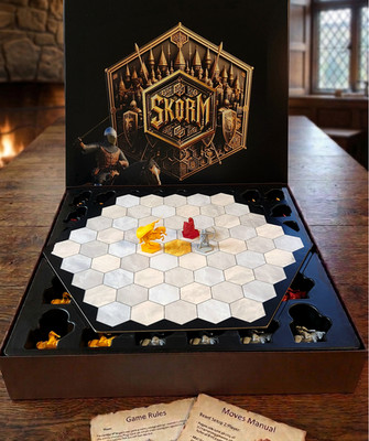 Skorm the new Indie Strategy Board Game - Designed and Released in the USA