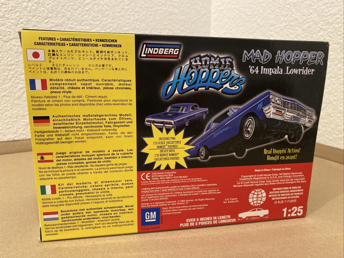 '64 Impala & '53 Bel Air【LINDBERG】 2個セット Lindberg Homie Hoppers Blvd Bouncer 1964 Impala Lowrider 1/25 Kit