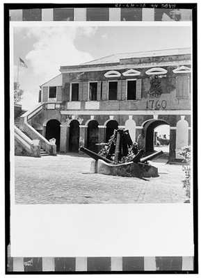 13. EAST ELEVATION WEST WALL, VIEWED FROM COURTYARD - Frederiksfort, King