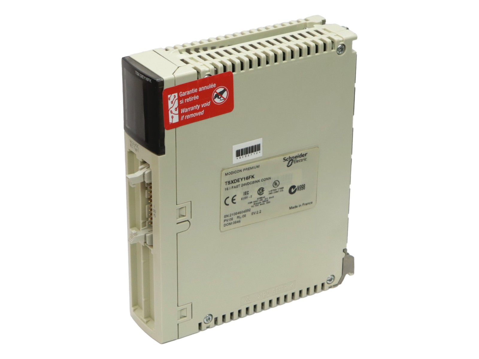TSXDEY16FK SCHNEIDER ELECTRIC TSX PREMIUM DISCRETE INPUT MODULE MODICON PREMIUM