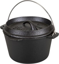 Stansport Pre-Seasoned Cast Iron Dutch Oven