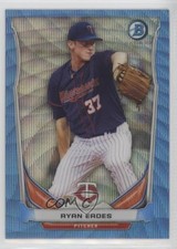 2014 Bowman Prospects Chrome Blue Wave Refractor Ryan Eades #BCP8 i6j