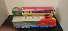 Vintage 1960s Santa Fe Diesel Locomotive Train 4190 Modern Toys Japan WORKING