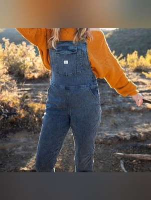 Ripton & Co Denim Jean Performance Overalls Workwear Small Colorado