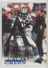 1996 Pro Line 1996 Anaheim National /499 Willie Green #154 0w8