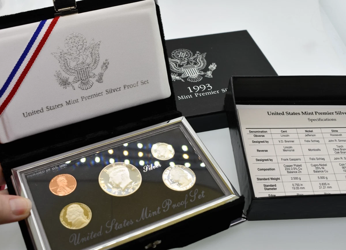 Silver Proof US Coin Proof Sets 1993 for sale | eBay