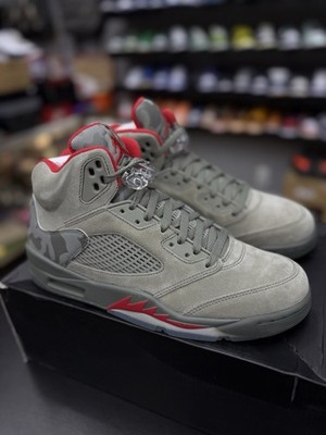 シューズ(男性用) NIKE AIR JORDAN 5 RETRO CAMO Size 10 - Jordan 5 Retro Camo 2017 100% Authentic Brand NEW