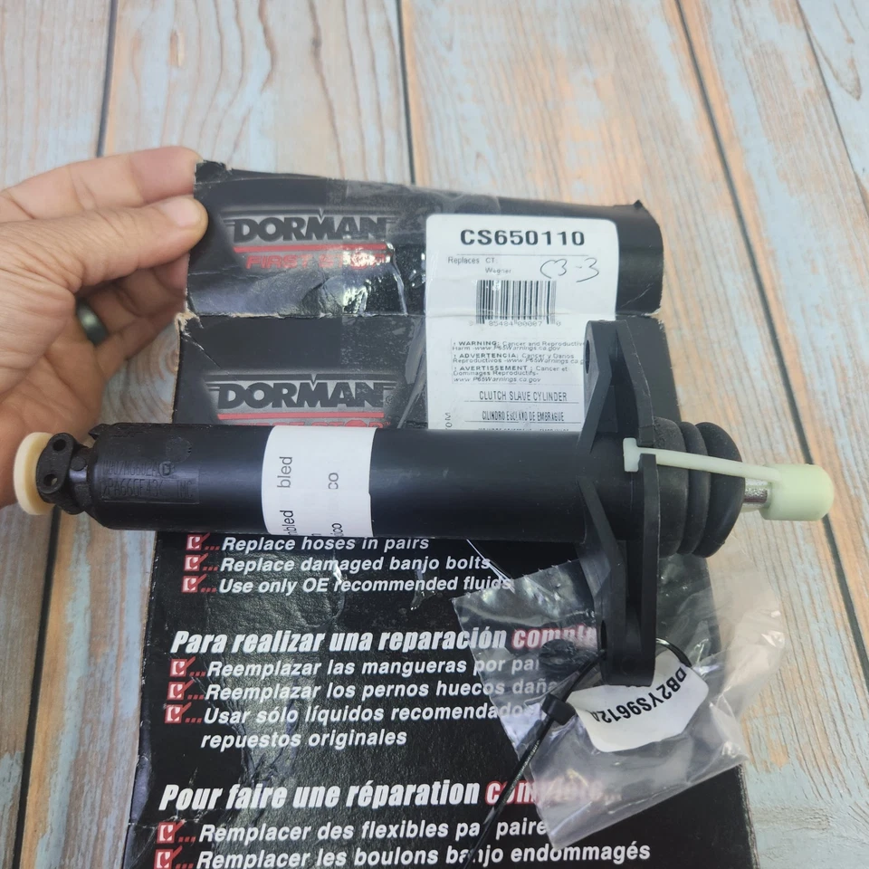 Dorman CS650110 para Dodge Ram 1500 2500 3500 2003-2008 embrague cilindro esclavo nuevo de stock Foto 4 de 4