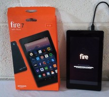 Amazon Fire 7 7th Gen 2017 7" Black 8GB WiFi Alexa Android Tablet - For Repair
