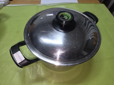 AMC   Topf mit Deckel 5,2L 24cm Durchmesser Gebrauchsspüren! - Bild 1 von 4