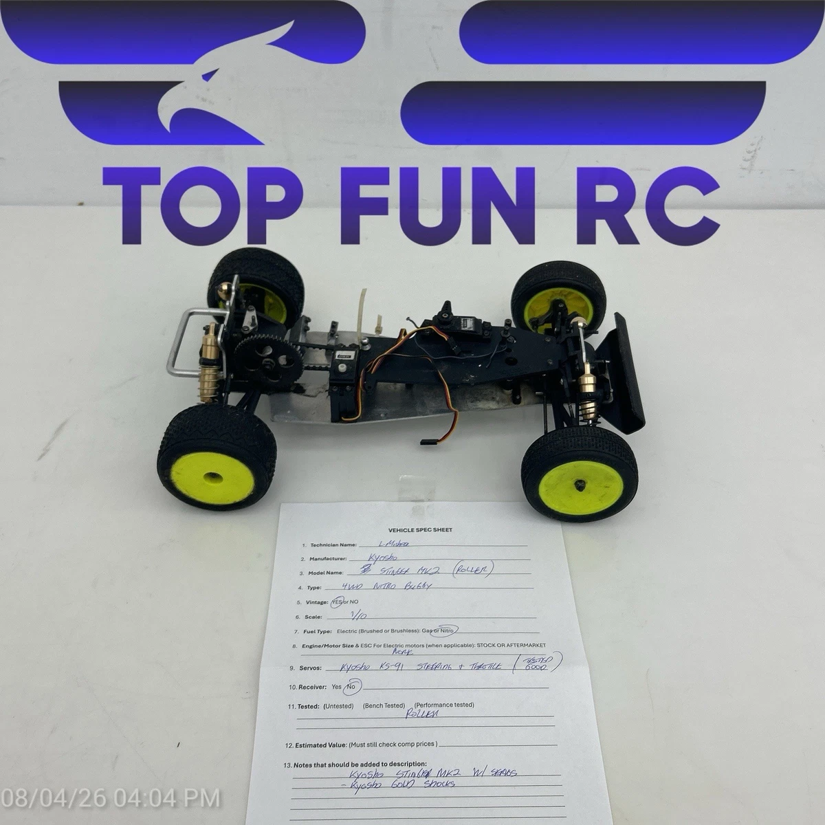 Kyosho Hobby RC Car, Truck & Motorcycle Buggies with Vintage for