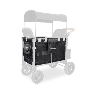 WonderFold Wagon W2 Luxe Replacement Fabric Seat Cover Black Camo Accessory