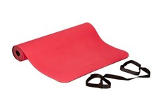 Mata do jogi Deuser czerwona 121045R. Fitness, joga, trening domowy, sport, mata fitness