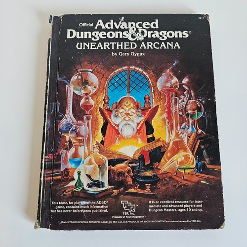 Advanced Dungeons and Dragons 1st edition 1985 Unearthed Arcana AD&D TSR 2017 - Picture 1 of 8