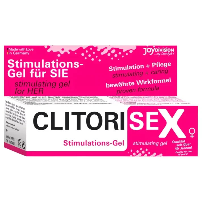 CLITORISEX Creme 25ml Stimulation, wasserlöslich, Gleitwirkung, frei Haus Top CLITORISEX Creme 25ml Stimulation, wasserlöslich, Gleitwirkung, frei Haus Top