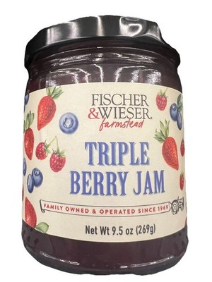 Fischer & Wieser Triple Berry Jam (Pack Of 2)