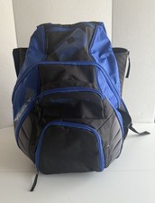 DeMarini Voodoo OG Baseball Softball Backpack Bag BatPack Blue/Black 2 Bat