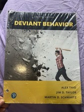Deviant Behavior, Paperback by Thio, Alex; Taylor, Jim D.; Schwartz, Martin D...
