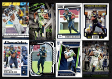 (8) DIFFERENT RC LOT - Kenneth Walker III - Seattle Seahawks - Super Bowel MVP