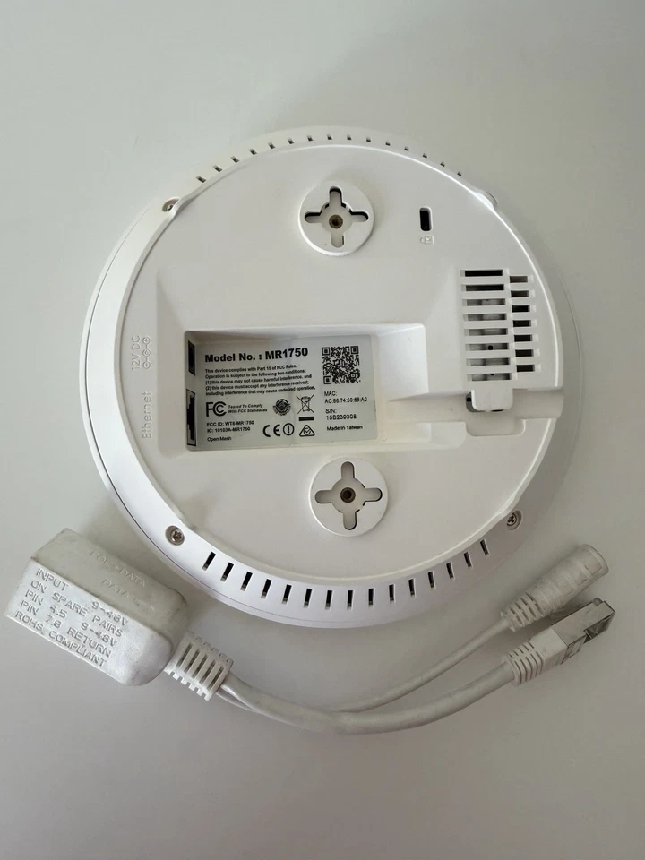 Open-Mesh MR-1750 Dual Band Wireless-AC Access Point - Image 3 of 4