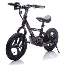 24V Kids Ride On Electric Dirt Bike,150W Super Motor,Height Adjustable PU seater