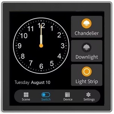 Tuya T3E Panel-Schalter Touchscreen-Panel EU  Control Panel-Schalter   Home6250