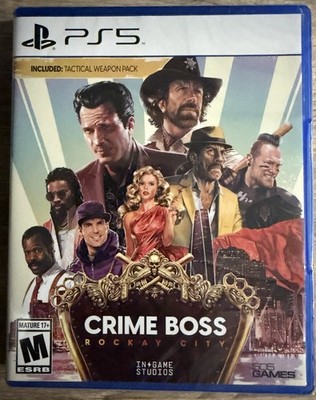 Crime Boss: Rockay City (Sony PlayStation 5, PS5, 2023) - New / Factory Sealed
